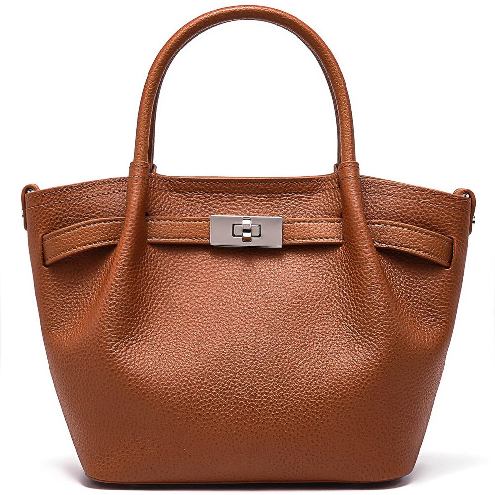 8986 Leather Bucket Bags : Small Tote Purses Luxury Designer Crossbody